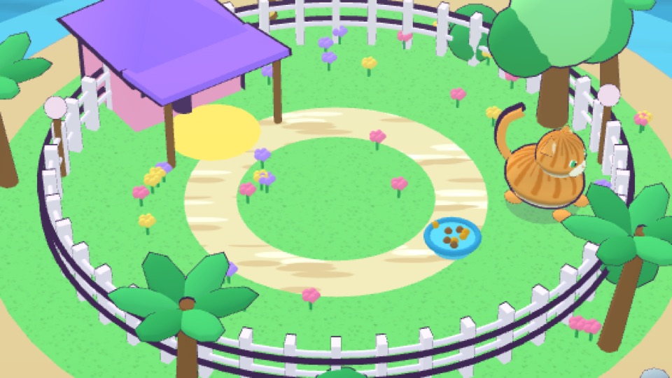 ภาพหน้าจอเกม Happy Cat Keeper