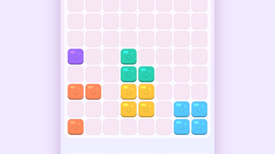 ภาพหน้าจอเกม Sugar Blocks